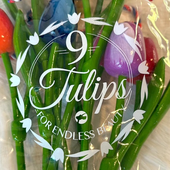 🌷Wood Tulip Bouquet from Holland! - Total 9 (NIB) - Picture 6 of 12